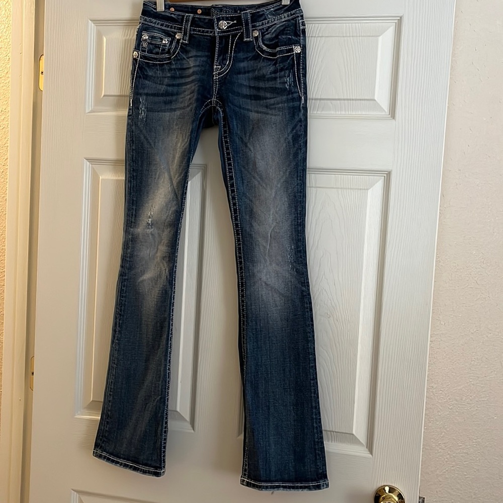 Miss Me Medium Wash Signature Bootcut Jeans